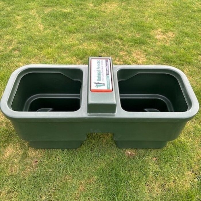 Animal Fences Dubbele waterbak met ingebouwde vlotter 450 liter