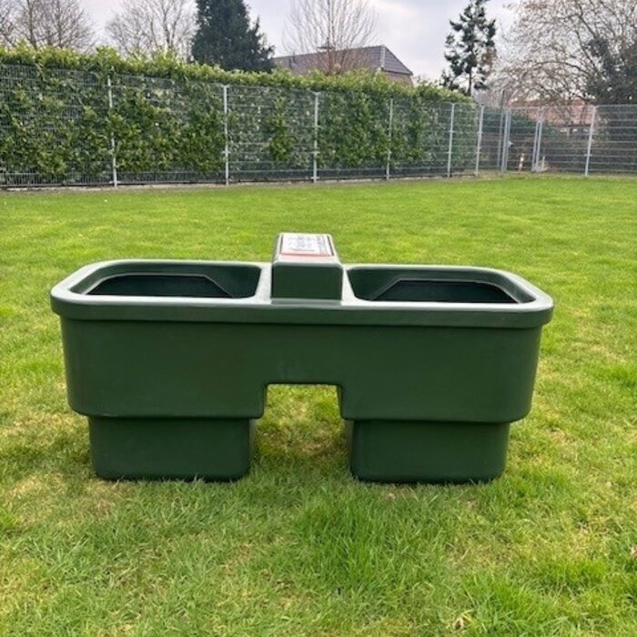 Animal Fences Dubbele waterbak met ingebouwde vlotter 450 liter