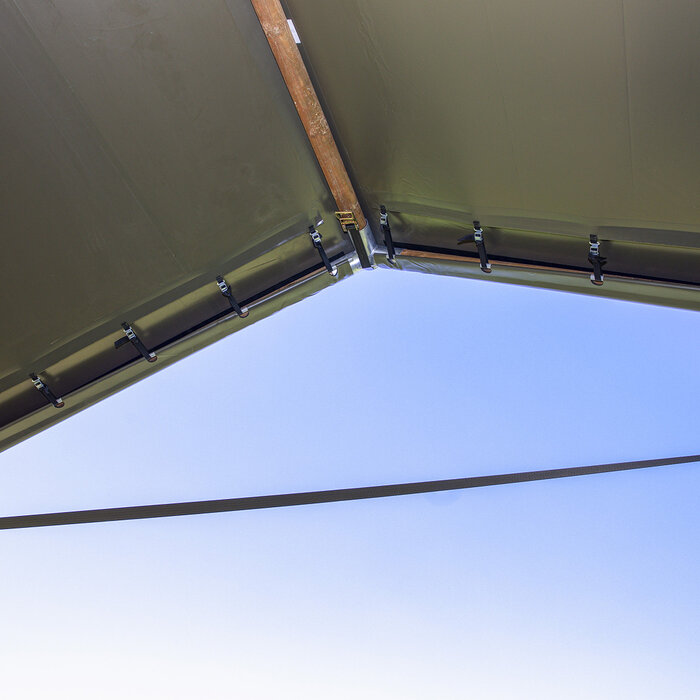 Schuilplaats XL 7.50 x7.00 mtr.