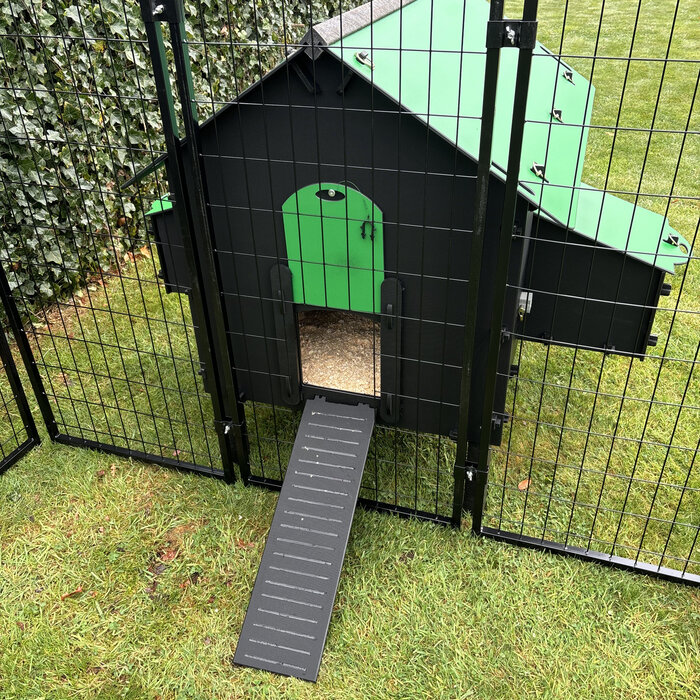 Pluverdi Grote kippenren 350x180x150 cm - past op Pluverdi kippenhokken