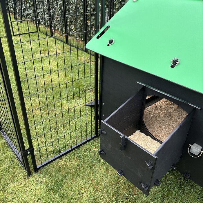 Pluverdi Grote kippenren 350x180x150 cm - past op Pluverdi kippenhokken