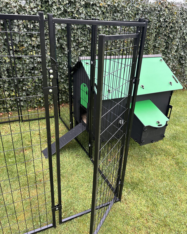 Pluverdi Grote kippenren 350x180x150 cm - past op Pluverdi kippenhokken