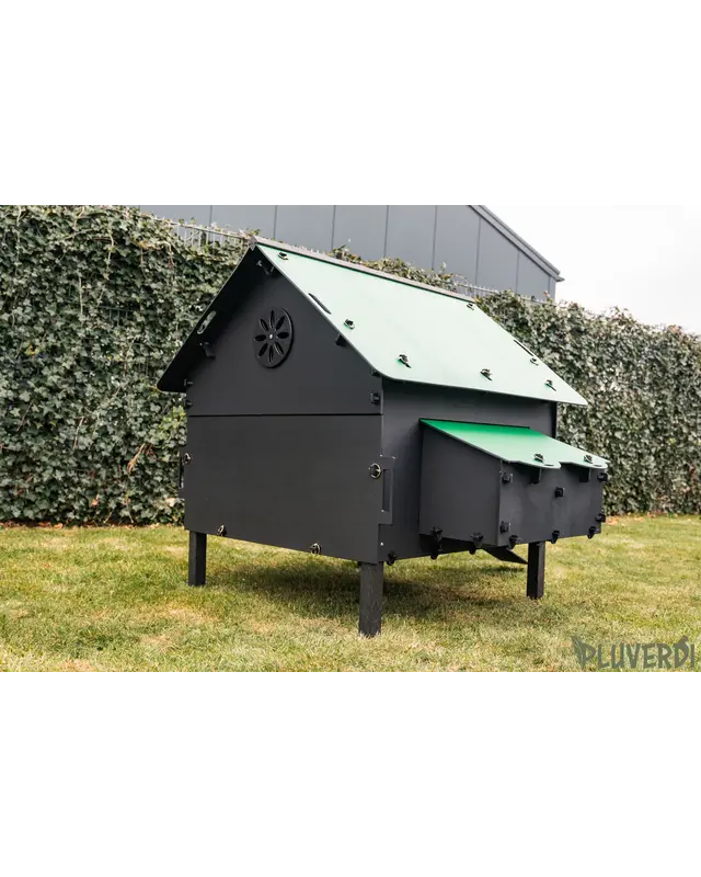 Pluverdi Pluverdi kippenhok Brussels (12-24 kippen)