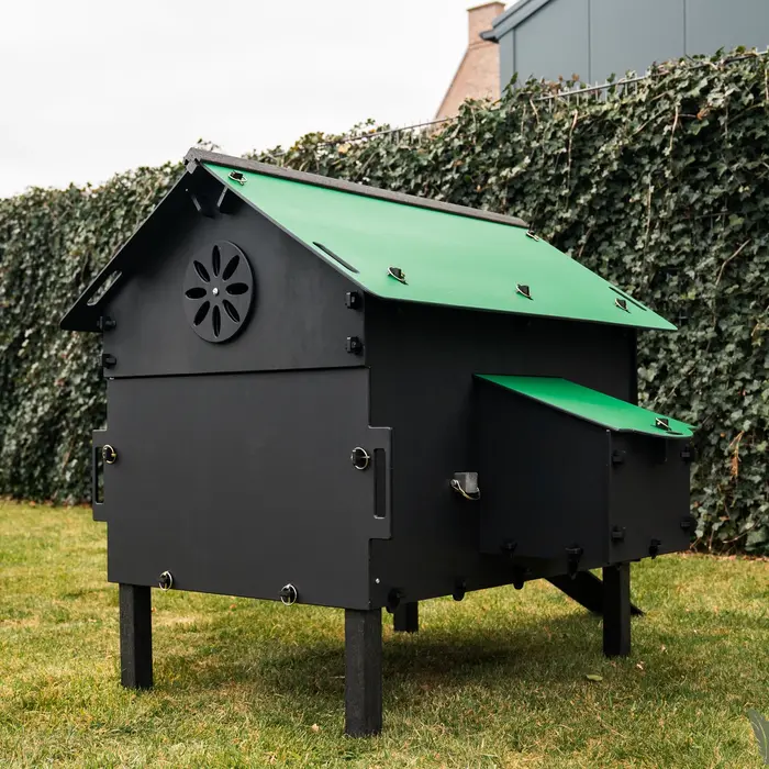 Pluverdi Pluverdi kippenhok Paris (8-16 kippen)