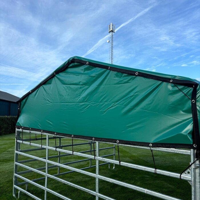 Animal Fences Mobiele schuilstal 360x400x290 cm - incl. dakzeil