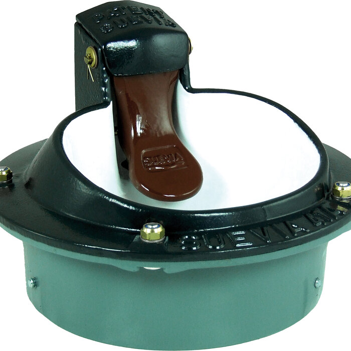 Lepeldrinkbak Mod. 41A, verwarmbaar, 80 Watt