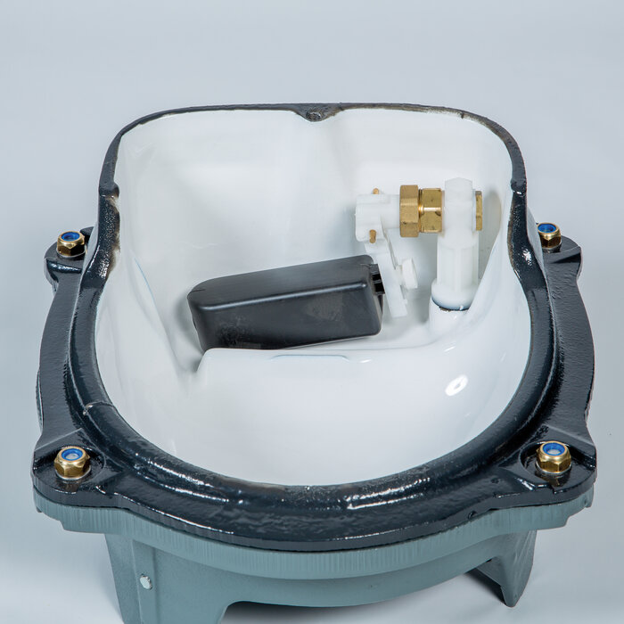 Vlotterbak 43A, verwarmbaar