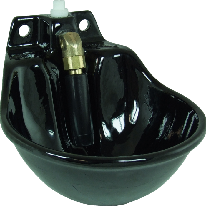 Buisventielbak mod. Ideaal geemailleerde gegoten schaal