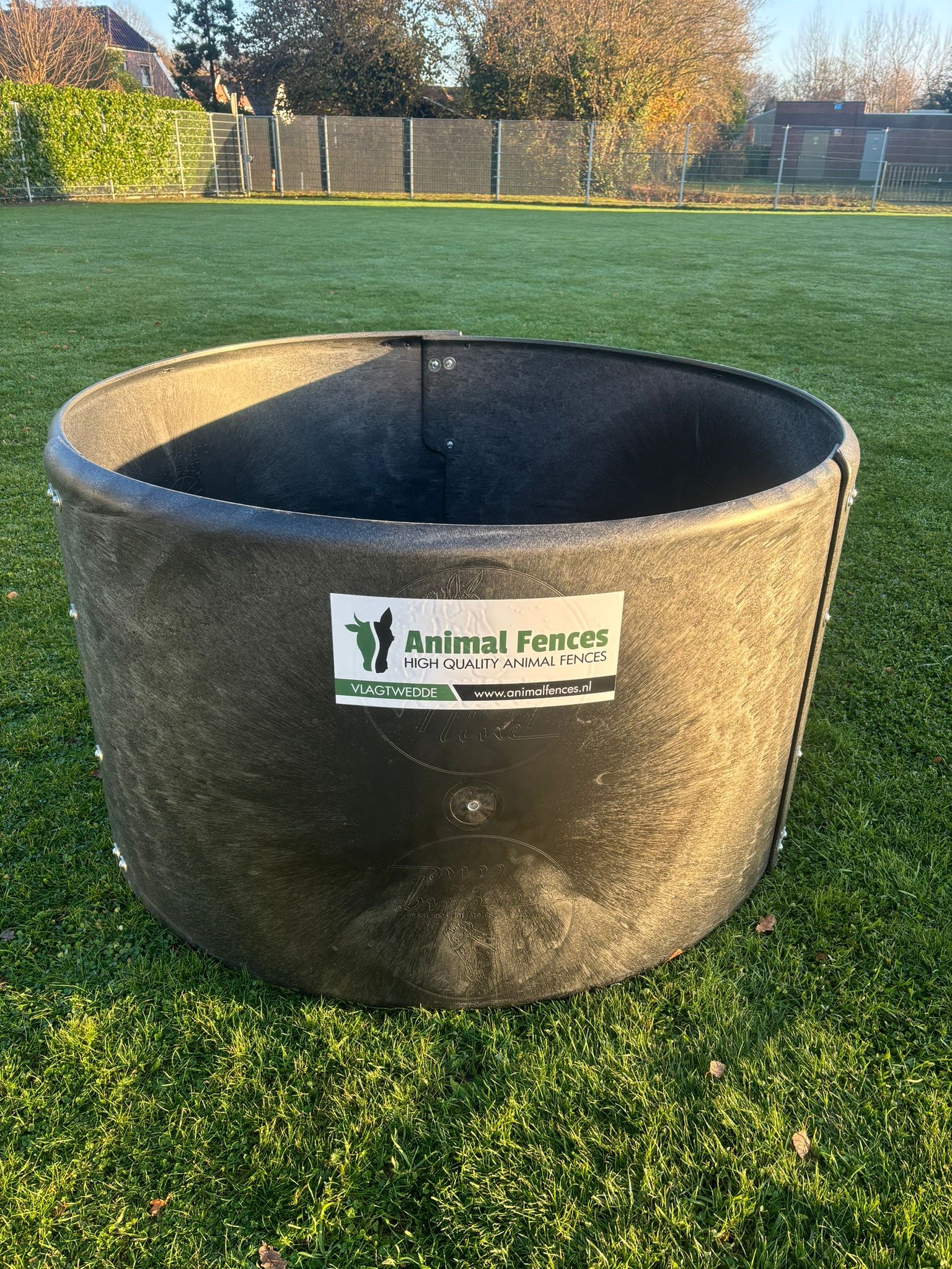 Patura Ronde hooiruif kunststof Ø 1.25 mtr. incl. bodem. Tijdelijk incl verzending.