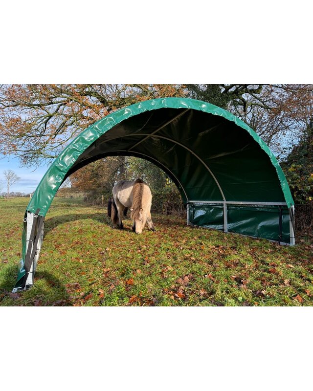 Animal Fences Mobiele schuilstal  300x360x205 cm - incl. dakzeil