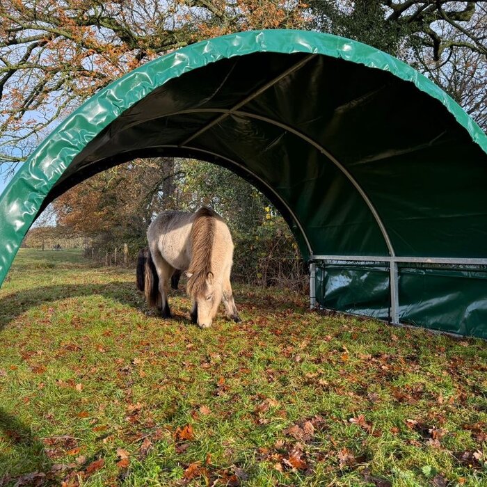 Animal Fences Mobiele schuilstal  300x360x205 cm - incl. dakzeil