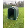 Kunststof schuilstal 195x120x145 cm.