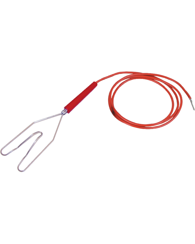 Patura Rasteraansluitkabel met hartklemmen en pen