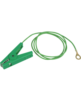 Patura Aardingaansluitkabel, 8 mm ringoog, groen