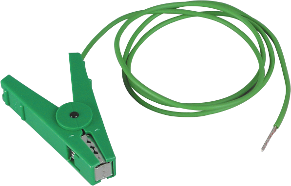 Patura Aardingaansluitkabel met pen, groen