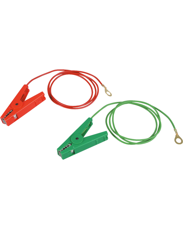 Patura Kabelset met 2 klemmen en 8mm ogen