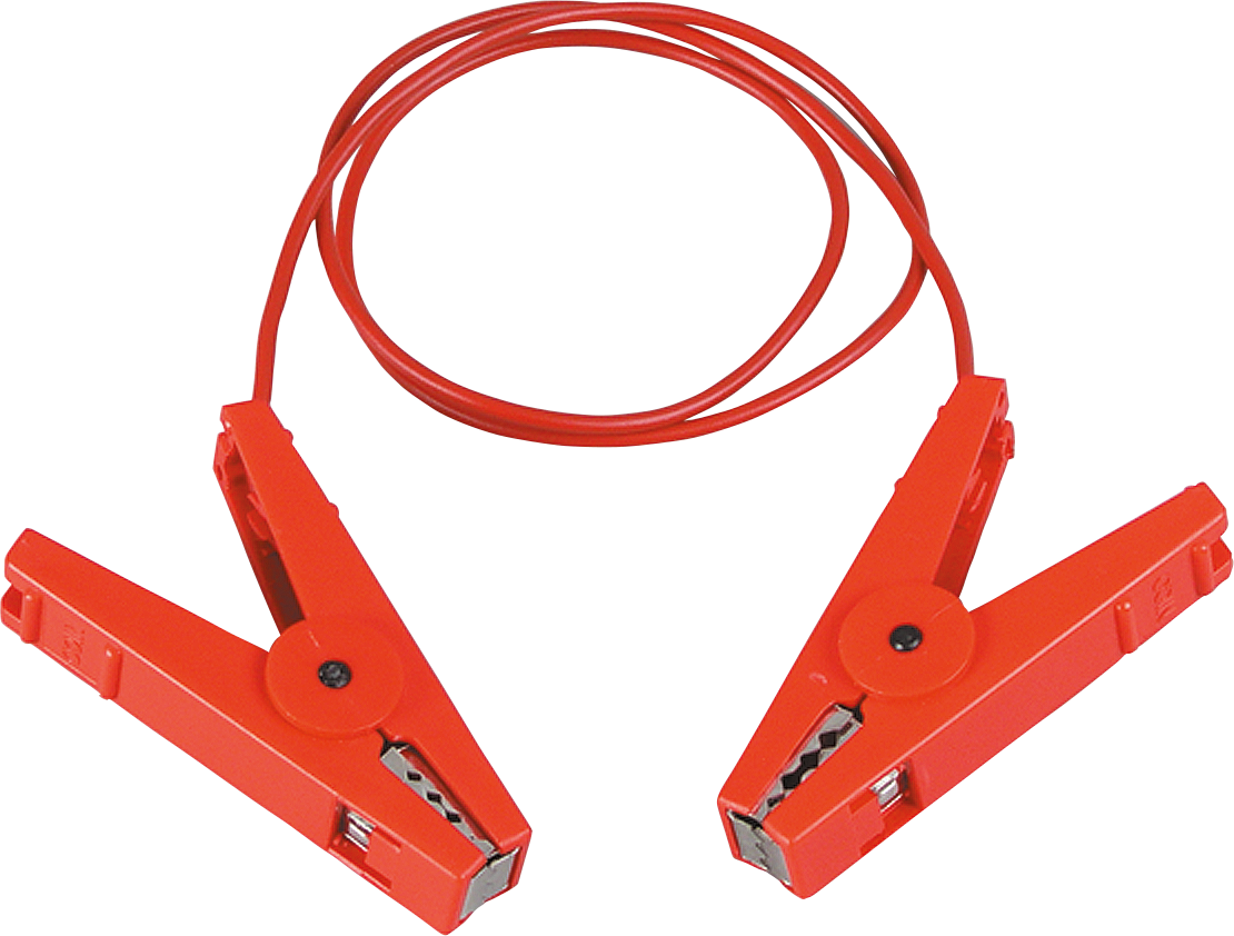 Patura Verbindingskabel, gesoleerd met r.v.s. klemmen 2-dradig (2 stuk/ pak)