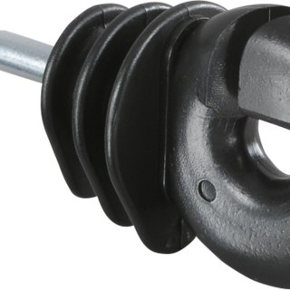 Patura Ringisolator XL hout, 25 stuks, zwart