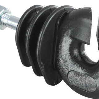 Patura Ringisolator XL schroefdraad M6, 25 stuks