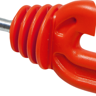 Patura Superringisolator met houtdraad, 25 stuks, rood