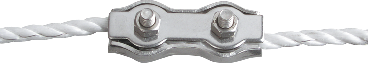 Patura Cordverbinding, tot 6 mm verzinkt (1 st)