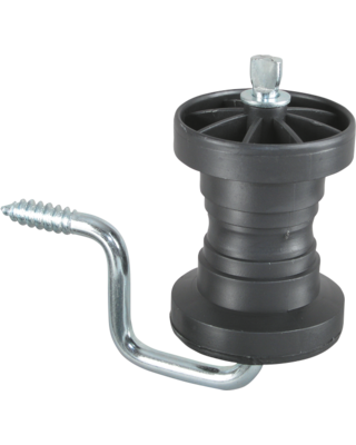 Patura Hoekrol lintisolator met houtdraad, 3 stuks