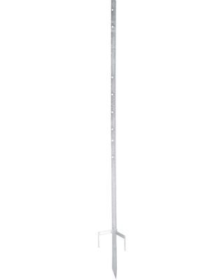 Patura Metalen hoekpaal Super, lang, voor rasters tot 1,30m