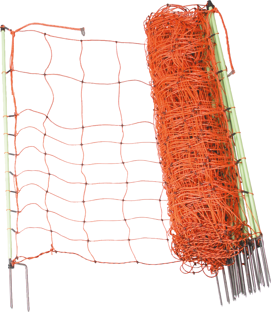 Patura Oogstbeschermingsnet 65cm hoog met dubbele punt, 50 m