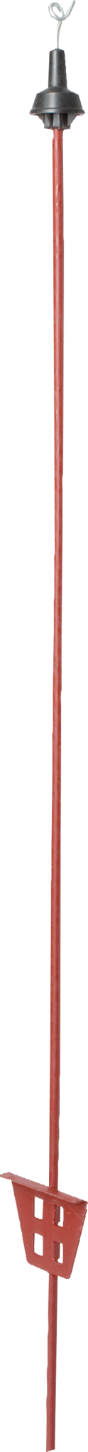 Patura Verenstaal paal rond, met metalen oog, 1,10m, rasterhoogte 0,87m