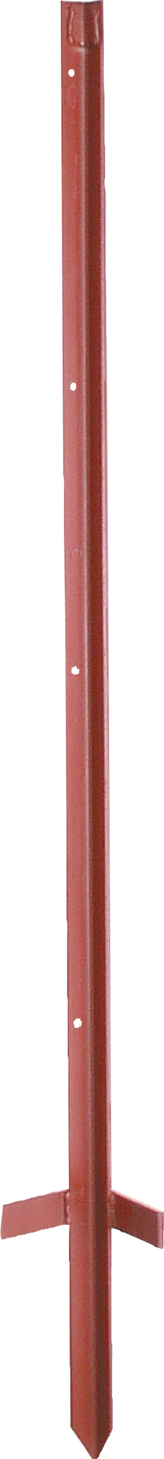 Patura Hoekstaalpaal 2mm, gelakt, 1,15 m, met intrap (10 st.)