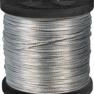 Patura Getwijnd staaldraad, 500m rol