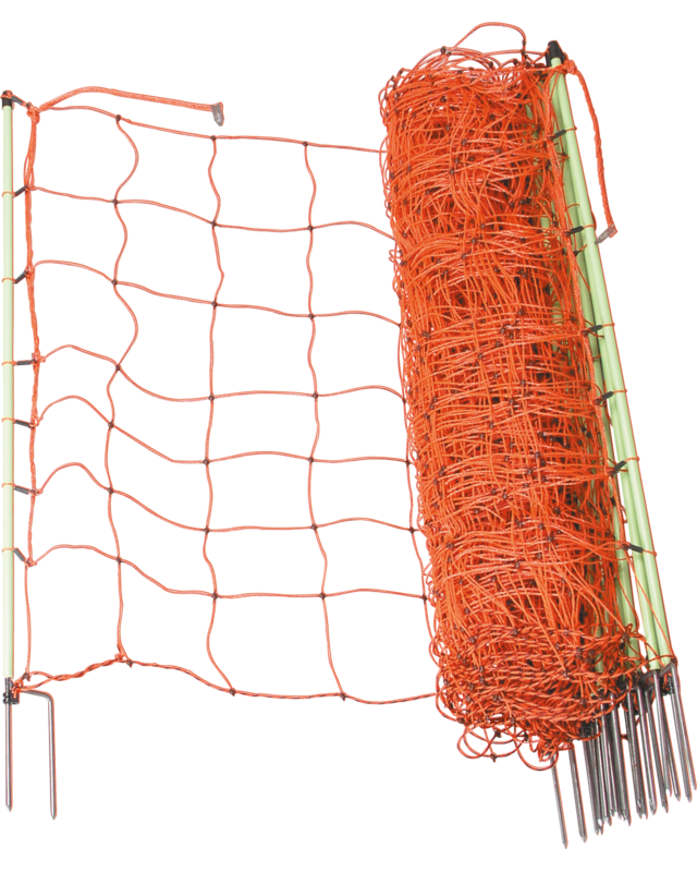 Patura Schrikdraadnet 90 cm hoog met dubbele punt, 50 m