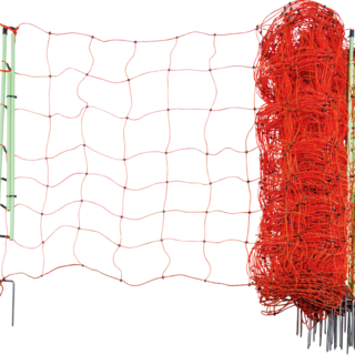 Patura Schrikdraadnet plus-min, dubbele pin, 50m, hoogte 0,90m