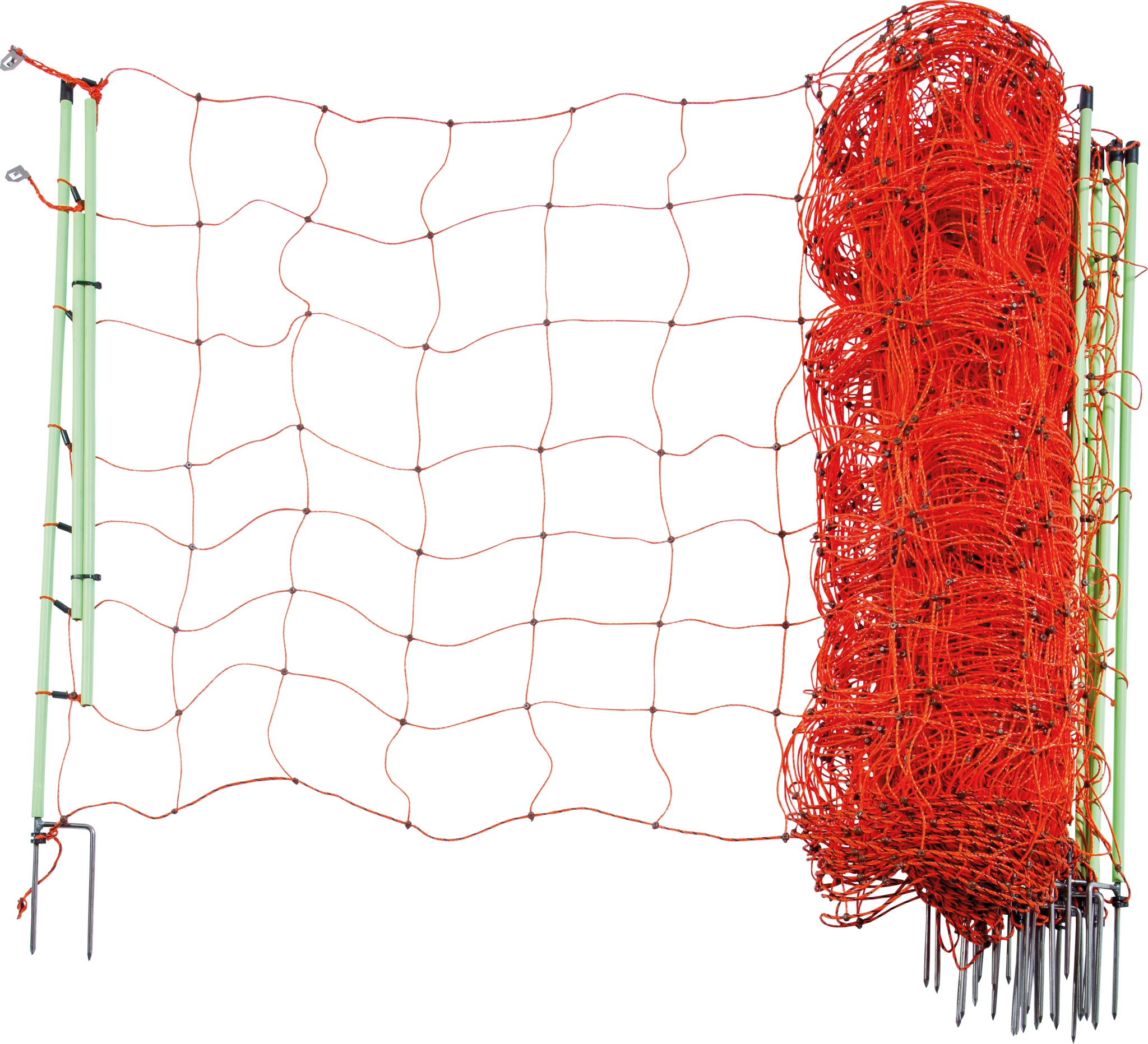 Patura Schrikdraadnet "plus/minus" 90 cm hoog, met duppele punt, 50 m