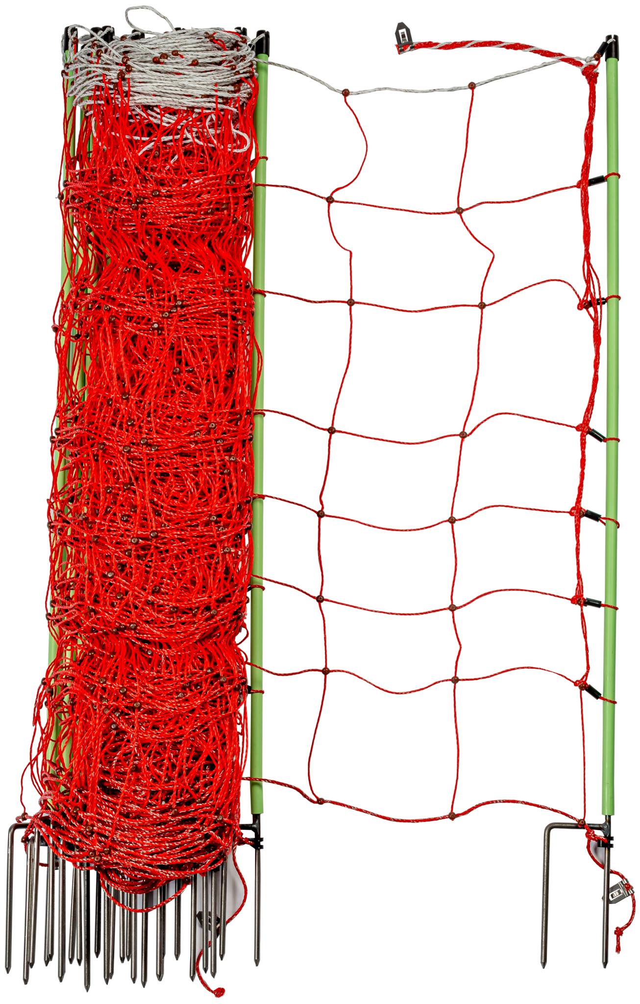 Patura Tornado XL schrikdraadnet, met aardgeleider 90 cm hoog met dubbele punt, 50m