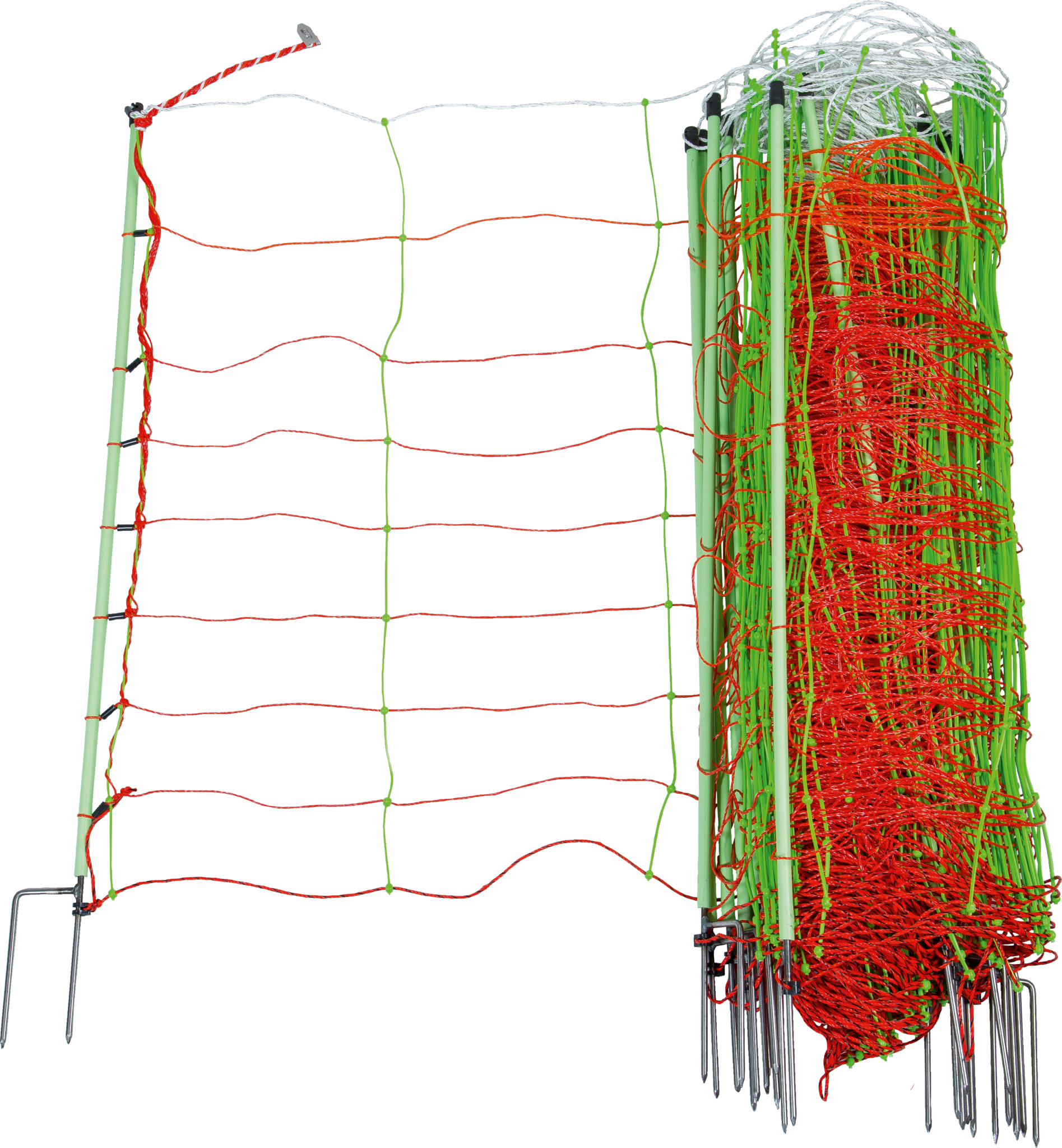 Patura Tornado XL schrikdraadnet, combi 90 cm hoog met dubbele punt, 50m