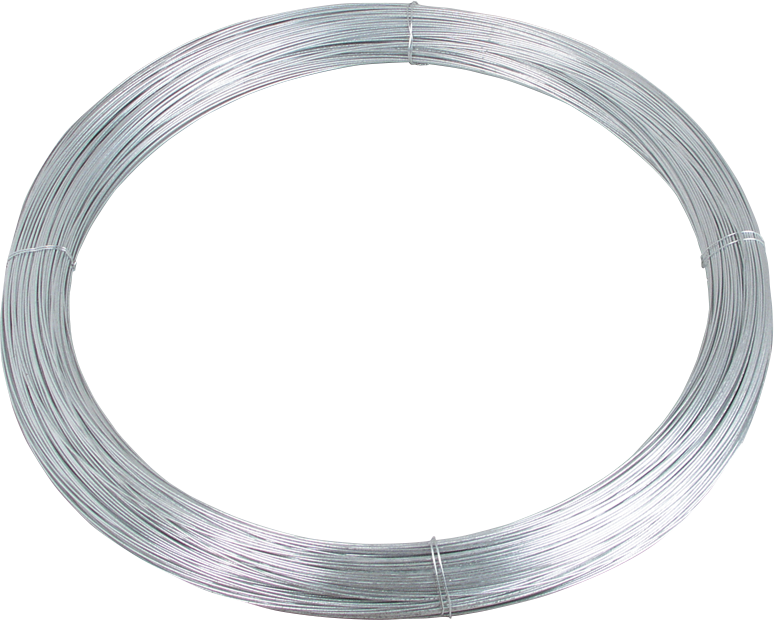 Patura Steel Wire 2.0 mm diam., thickly galvanised, 25 kg coil = approx. 1000 m
