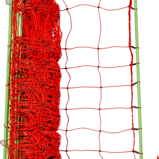 Patura Tornado XL schrikdraadnet met aardgeleider, dubbele pin, 30,6m, hoogte 1,20m