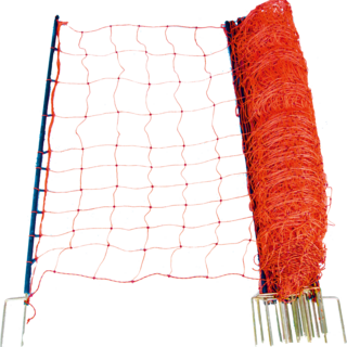 Patura Schrikdraadnet, enkele pin, 50m, hoogte 1,45m - wolf afweernet