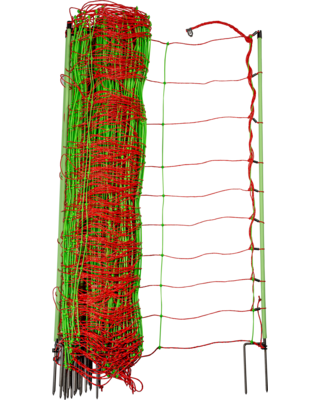 Patura Schrikdraadnet combi, dubbele pin, 50m, hoogte 1,06m