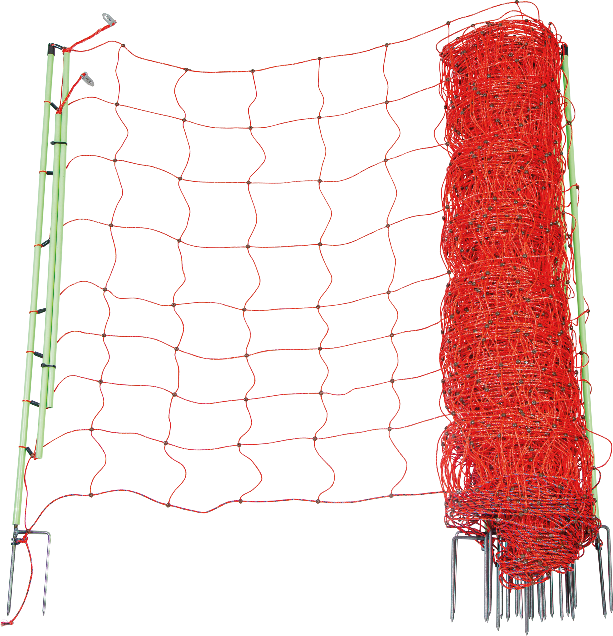 Patura Schrikdraadnet "plus/minus" 106 cm hoog, met duppele punt, 50 m