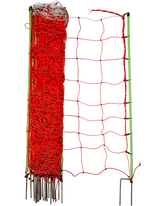 Patura Tornado XL schrikdraadnet 106 cm hoog met dubbele punt, 50 m