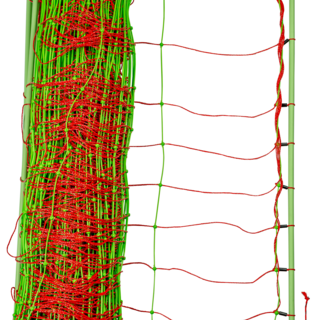 Patura Tornado XL schrikdraadnet combi, enkele pin, 50m, hoogte 0,90m