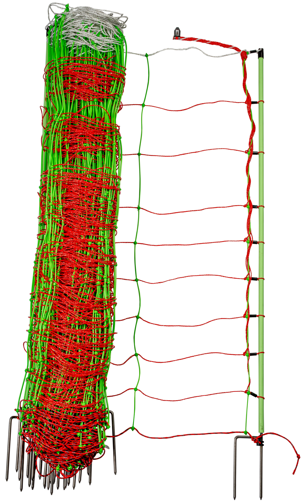 Patura Tornado XL schrikdraadnet, Kombi 106 cm hoog met dubbele punt, 50m