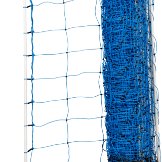 Patura Tornado schrikdraadnet, enkele pin, blauw, 50m, hoogte 1,08m