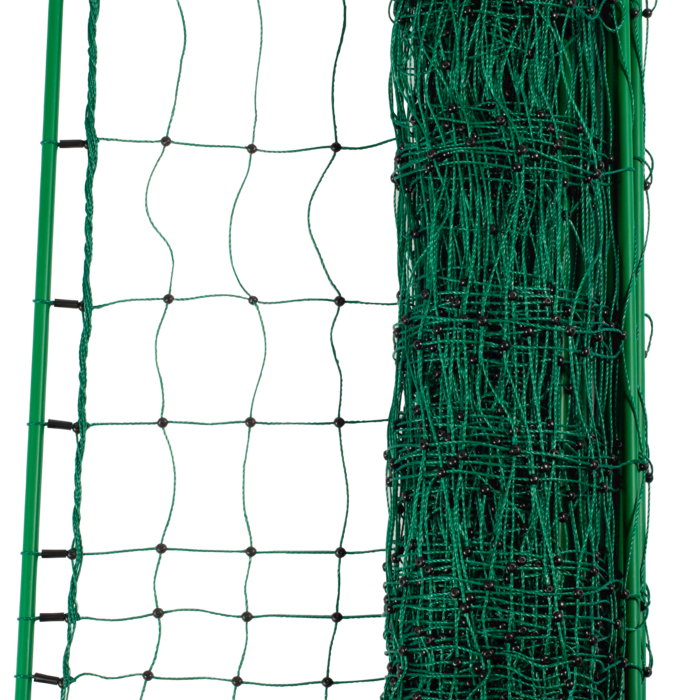 Patura Poultry Netting, non-electrified, green height 112 cm, with double spike, 25 m