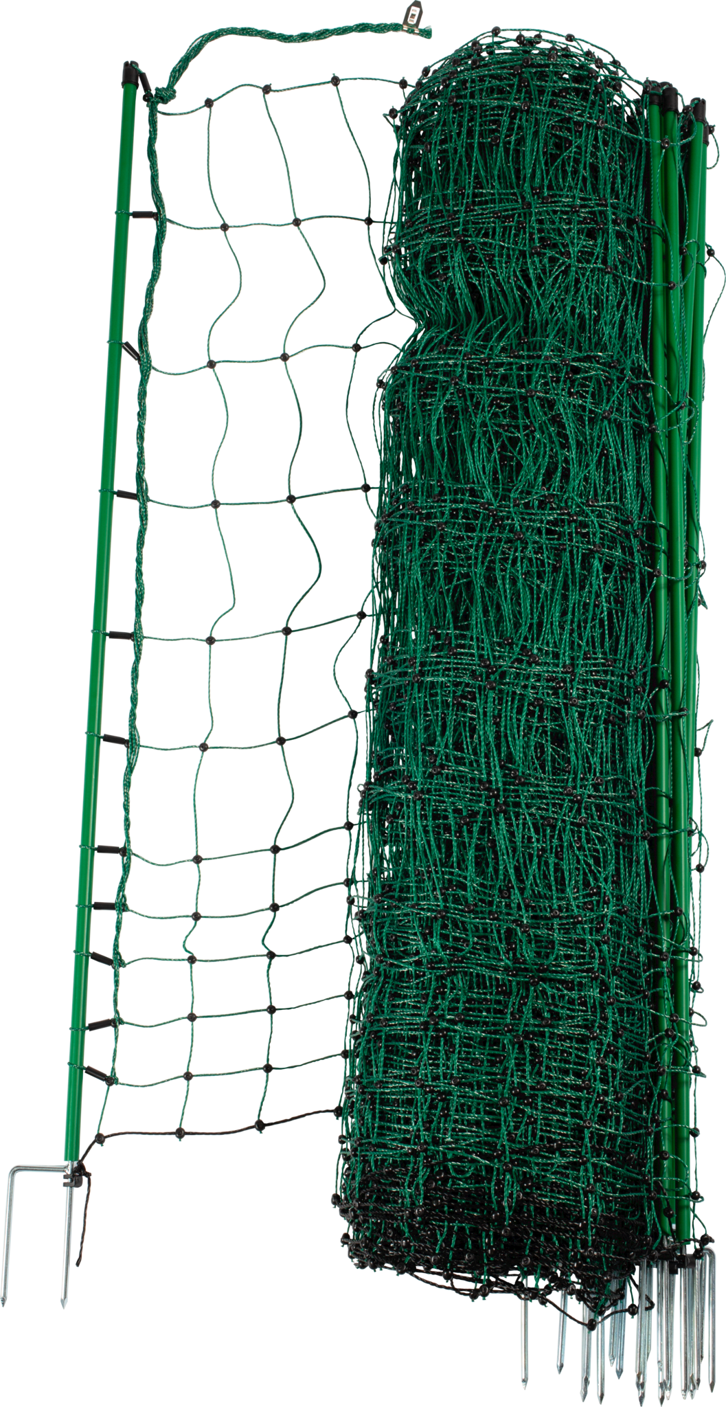 Patura Poultry Netting, green, height 112 cm, with double spike, 50 m