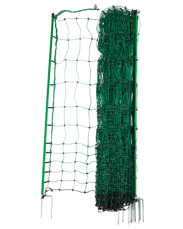 Patura Poultry Netting, green, height 112 cm, with double spike, 25 m