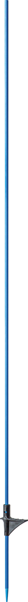 Patura Glasvezelpaal 1,60m, met trede blauw (10 stuk/pak)
