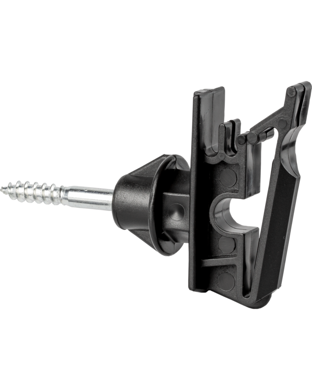 Patura Draad- / Lintisolator, Houtschroef Voor lint tot 40 mm (25 Stuks/pak) Schachtdiameter 6 mm